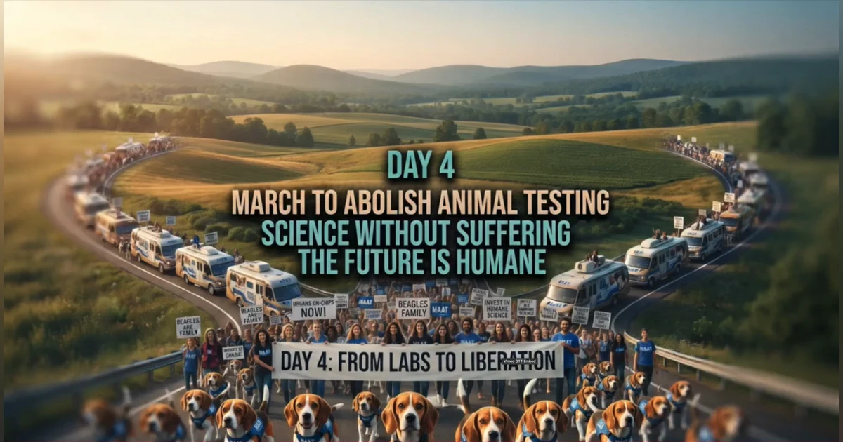 DAY 4 - March 2 End Animal Tests