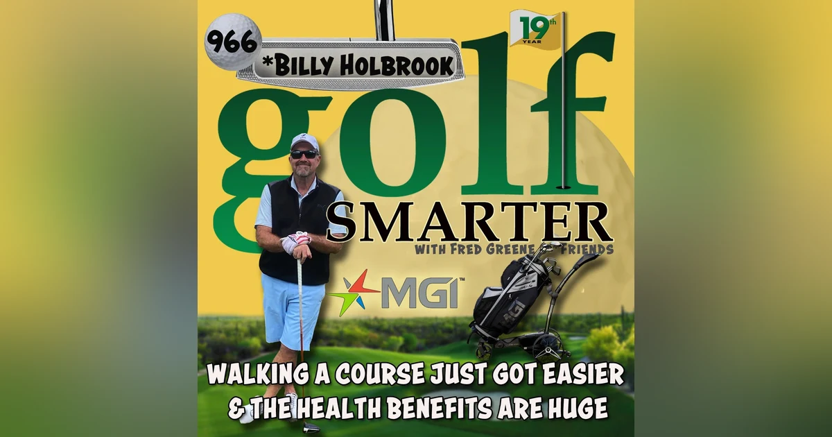 Walking a Course Just Got Easier & The Health Benefits Are Huge
