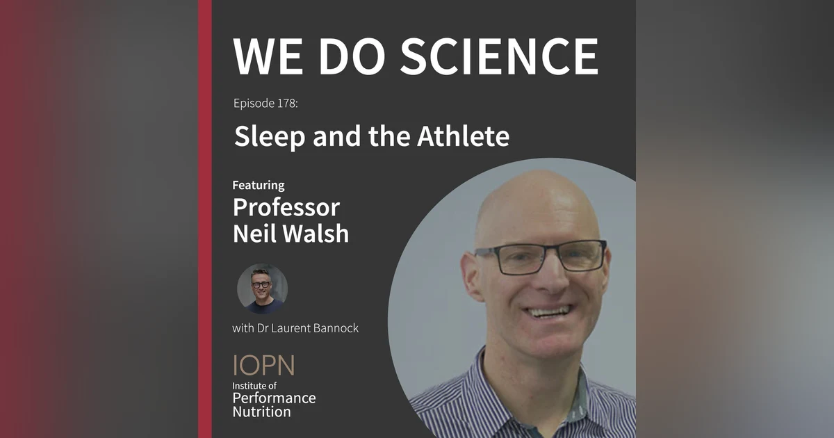 "Sleep and the Athlete" with Professor Neil Walsh