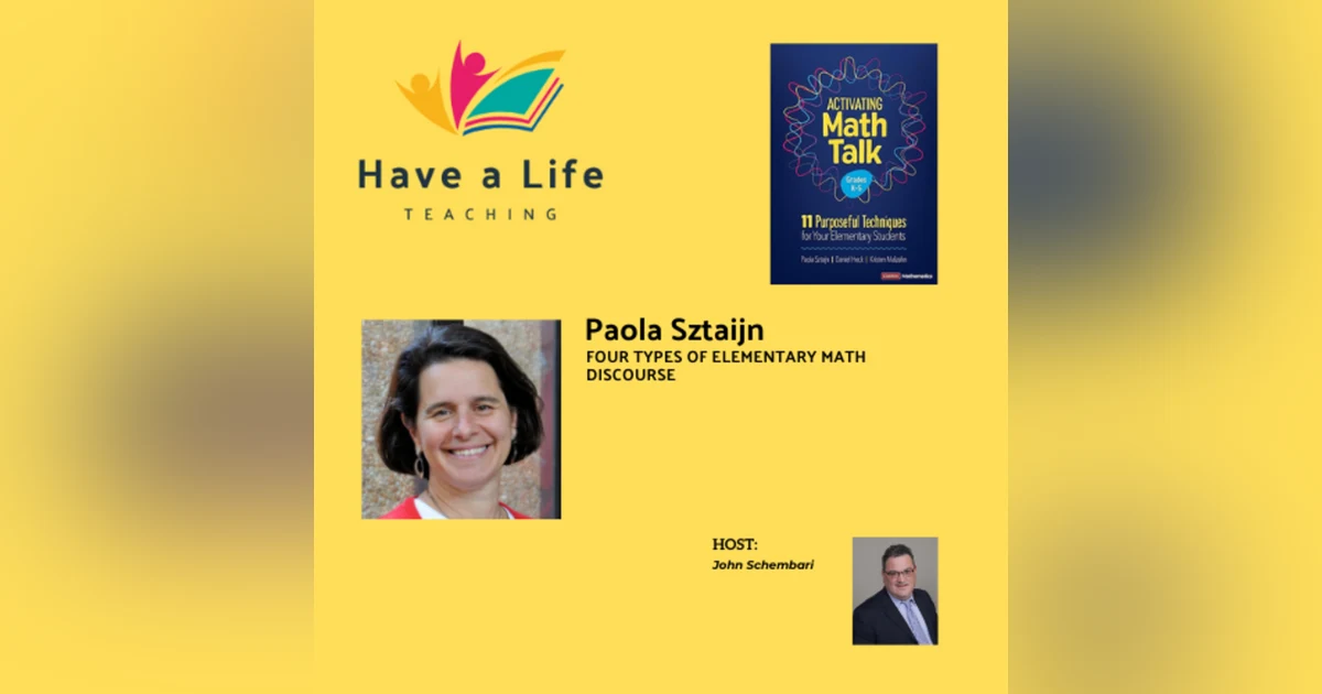 How to Activate Math Talks in Your Elementary Classroom (Paola Sztaijn)