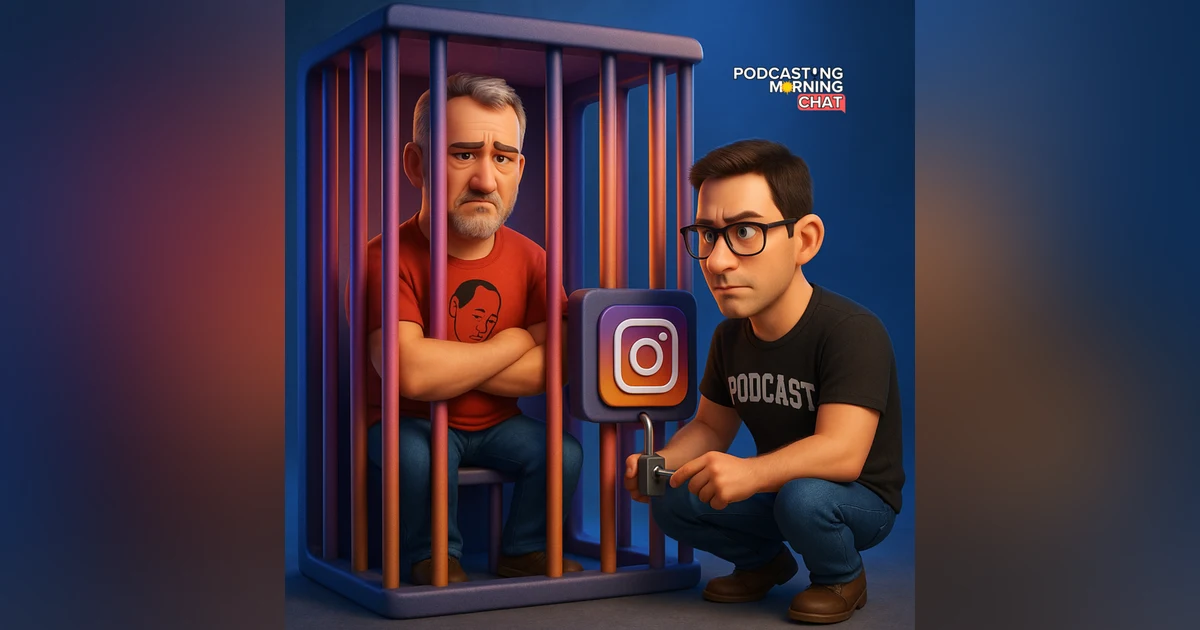 344 - Social Media Took Down Your Podcast Account…Now What?
