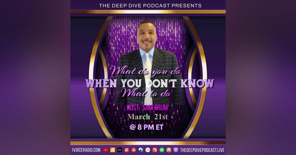 What do you do, when you don't know what to do?
