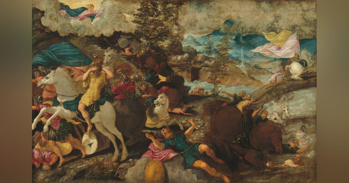 The Conversion of Saint Paul by Jacopo Tintoretto