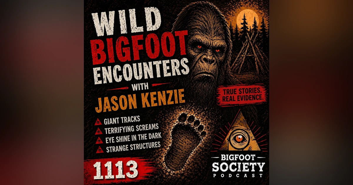 Jason Kenzie REVEALS His Wildest Bigfoot Encounters | Tracks, Screams & Close Calls | Archives