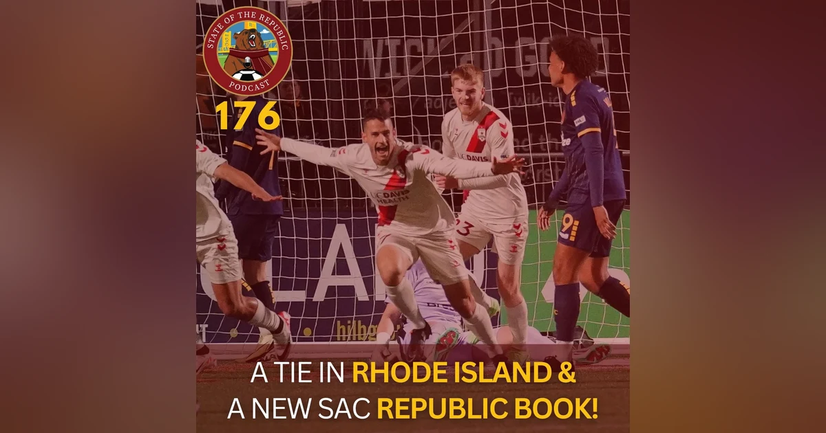 S1E176 - A Tie in Rhode Island & A New Sac Republic Book!