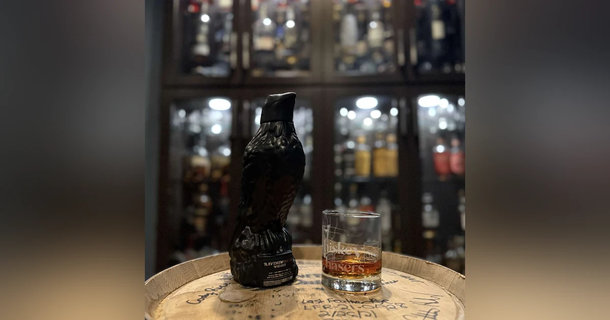 Journeyman's The Raven Whiskey and Cornell and Diehl Haunted Bookshop!
