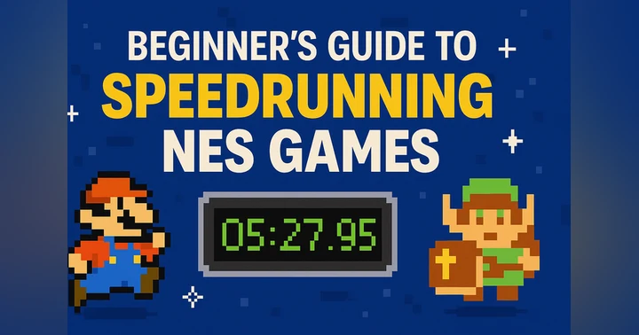 image for How to Speedrun NES Games in 2025 – Beginner’s Guide to Super Mario, Zelda & More