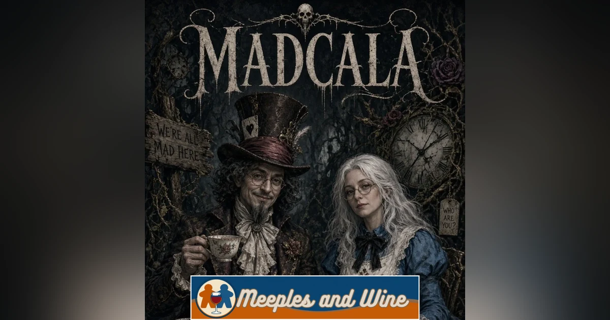 Madcala Review – Asymmetric Two-Player Wonderland Game + Gewürztraminer Blend