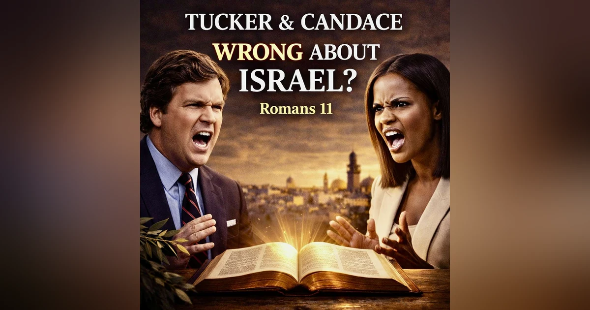 Tucker & Candace LIES about Israel & GOD!