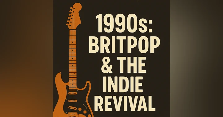image for Britpop & Indie Rock Revival: A Beginner Guitarist’s Guide to the Sounds of the ’90s and 2000