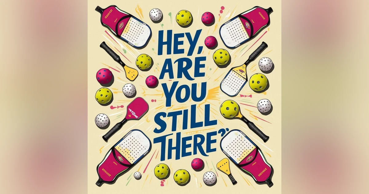 Mansplaning vs shelaborating: Pickleball & Bucket List