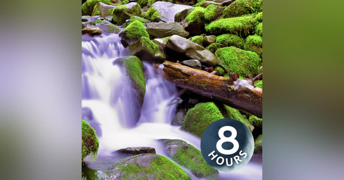 Water Sounds White Noise 8 Hours for Studying, Focus, Relaxation or Sleep (No Music)