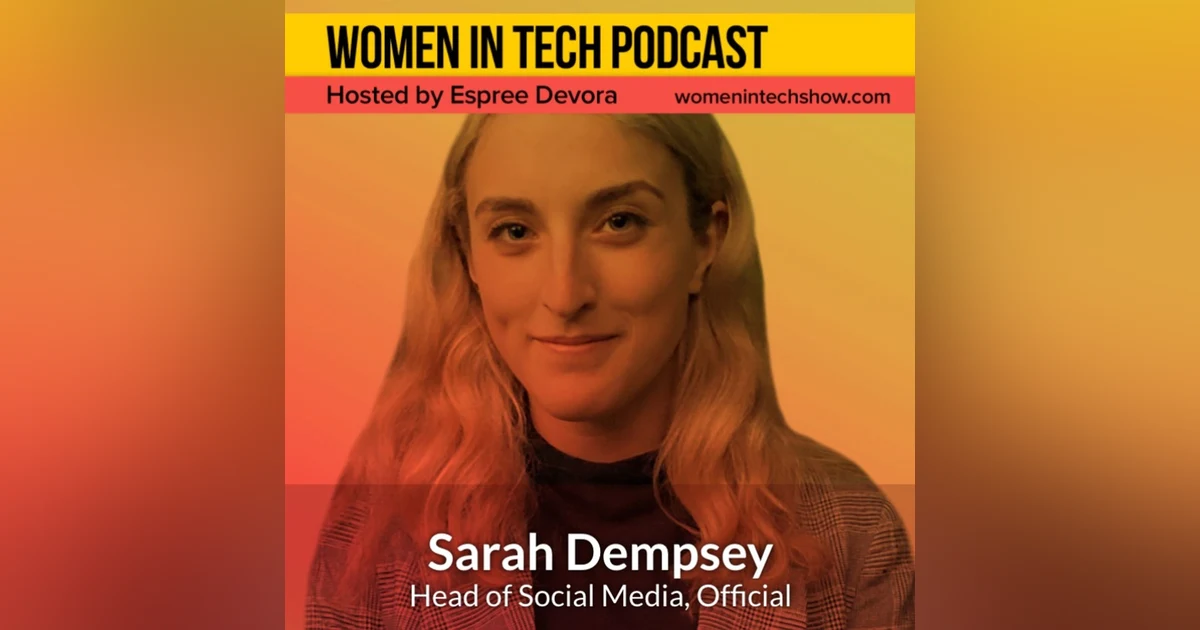 Sarah Dempsey of Official: Women In Tech New York
