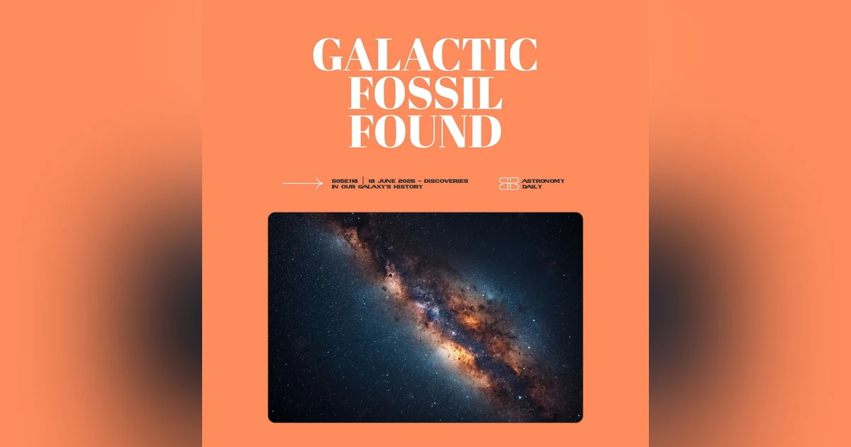 A Milky Way Fossil Unearthed, Extreme Weather on a Roasted Planet, and a Space Telescope's Last Chance