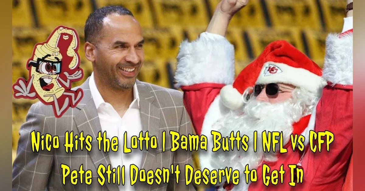 NFL vs CFP | Bama Butts Jerseys | The Bulls Get Screwed | Pete Still Doesn't Deserve To Get In