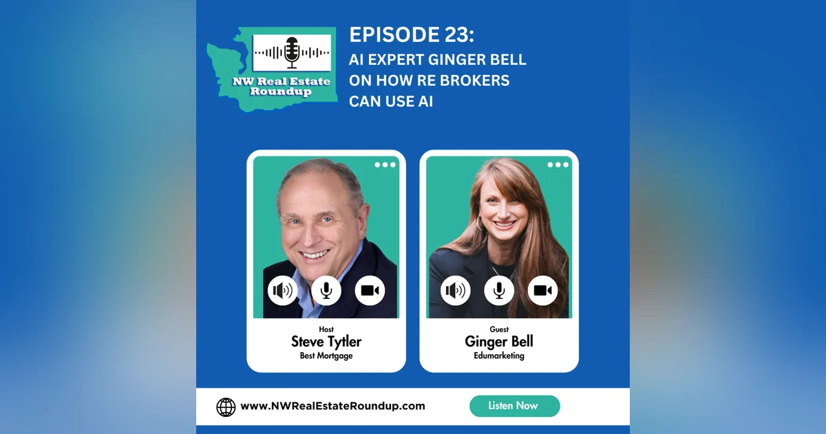 Episode 23: AI Expert Ginger Bell on How RE Brokers Can Use AI