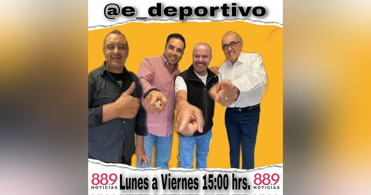 Hoy presentamos "Córrele que te alcanzo" en Espacio Deportivo de la Tarde 29 de Noviembre 2022