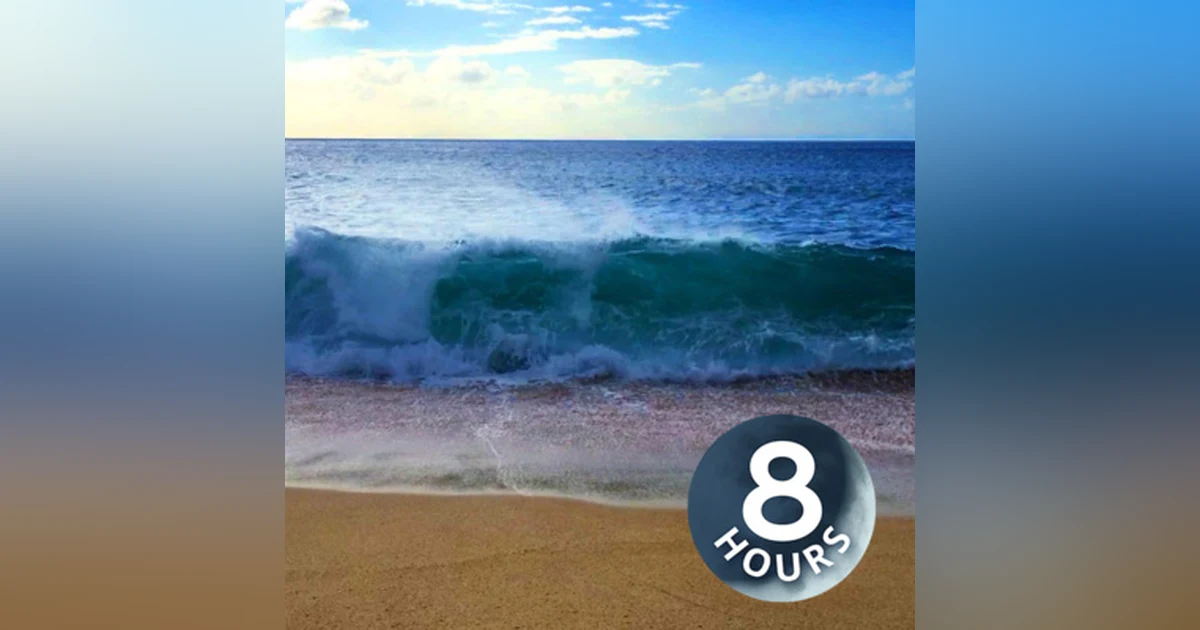 Ocean Waves Relaxation 8 Hours | Soothing White Noise for Sleep