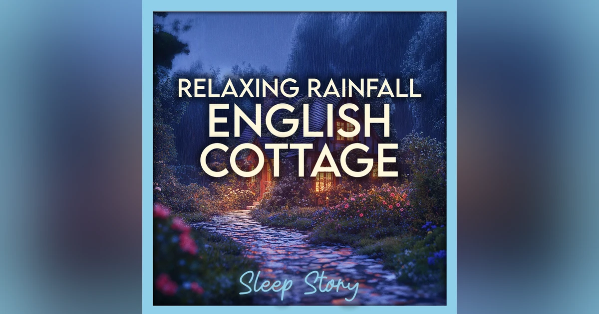 Relaxing Rainfall in an English Cottage