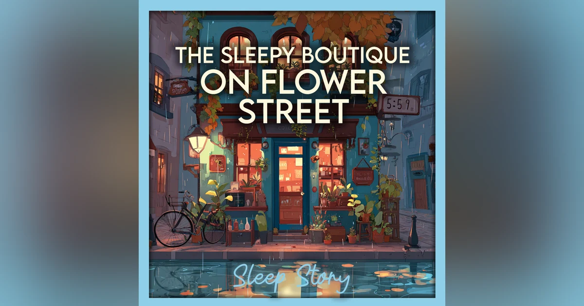 Bedtime Story for Adults: The Sleepy Boutique After Rain | Relaxing Sleep Story with Gentle Rain and Soft Magic