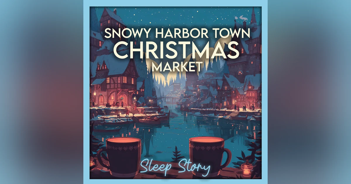A Snowy Harbor Christmas Market: A Cozy Winter Sleep Story for Deep Peaceful Rest