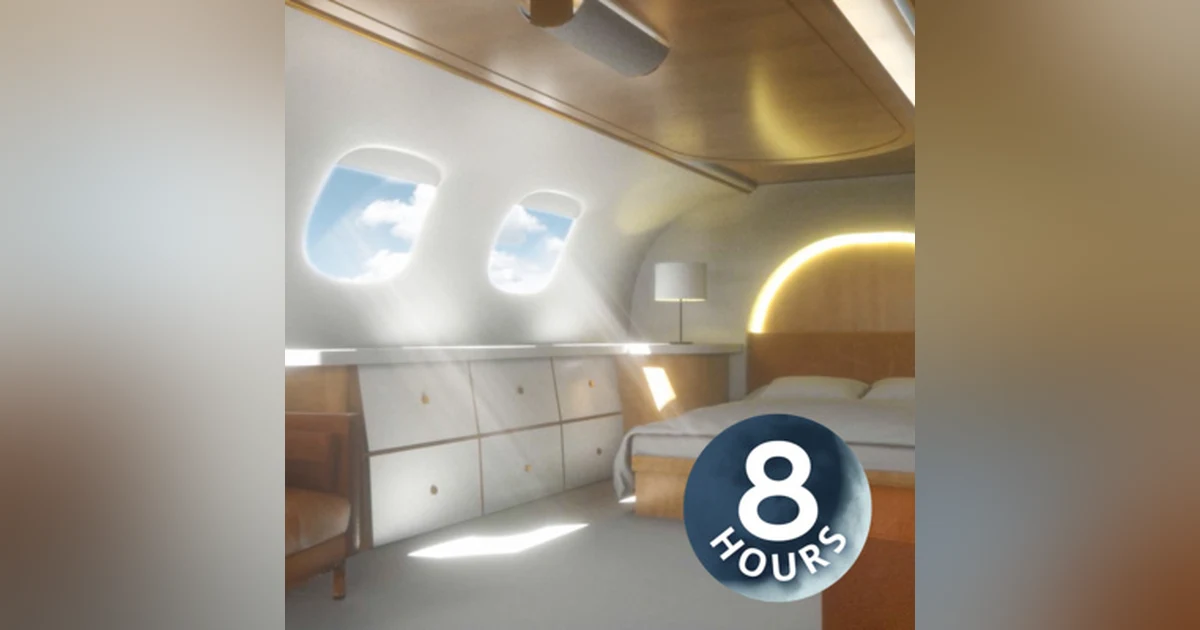 Private Jet Airplane Sounds White Noise 8 Hours | Sleep, Study, Focus