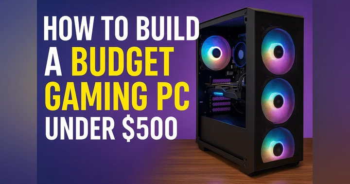 image for How to Build a Budget Gaming PC Under $500