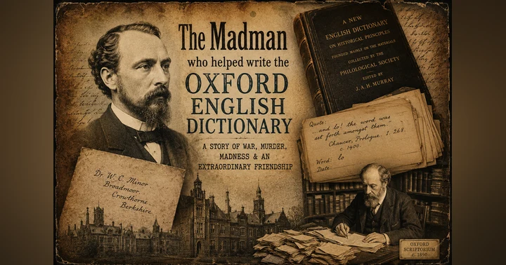 image for The  Madman Who Helped Write the Oxford English Dictionary