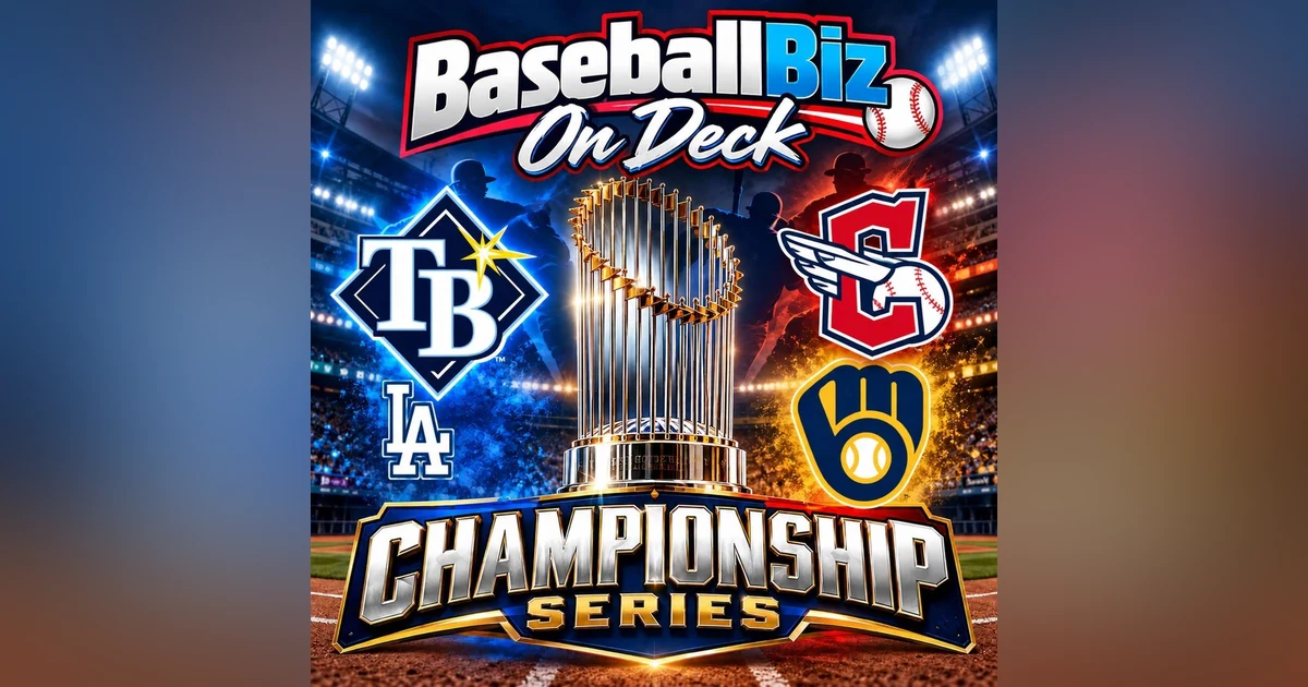 BaseballBiz  - Guardians & Rays American League Championship - RaysUp