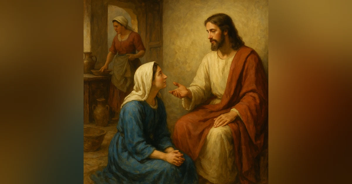 Setting Your Priorities - Be Like Mary