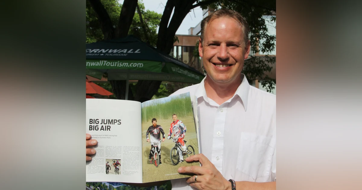 Ride On with Dan Drouin from the Cornwall BMX Club
