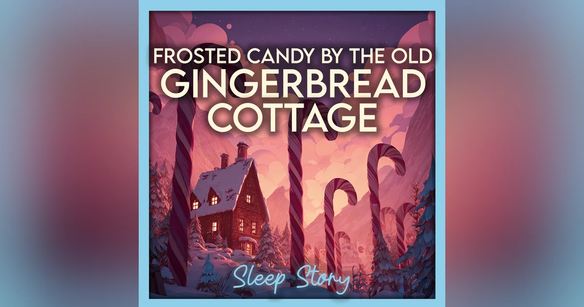 The Gingerbread Cottage & Frosted Candy Canes ❄️ Cozy Winter Sleep Story for Adults | Deep Relaxation & Peaceful Sleep ASMR