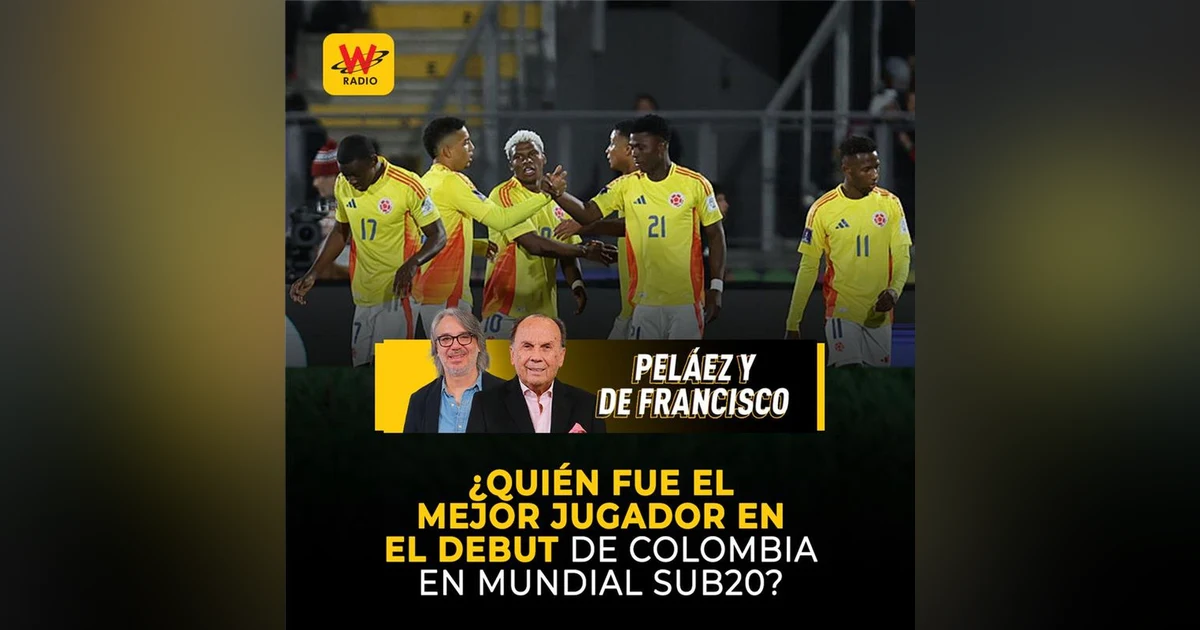 ¿Quién fue el mejor jugador en el debut de Colombia en Mundial Sub20?