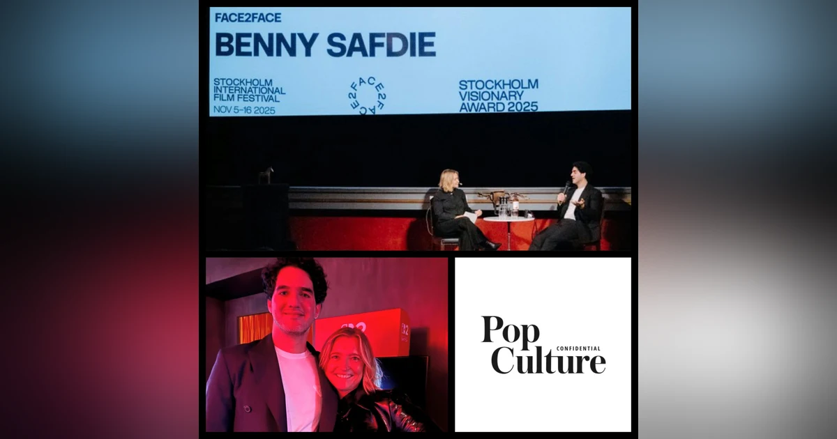 489: Benny Safdie.  Live Interview from the Stockholm International Film Festival