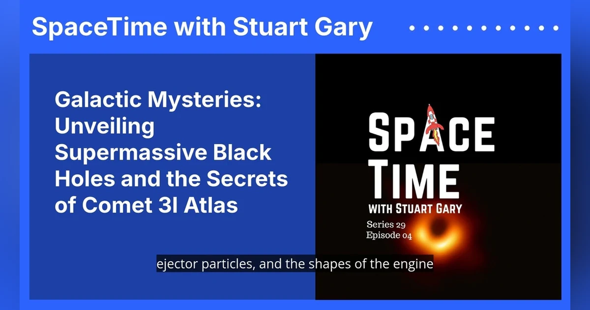 Galactic Mysteries: Unveiling Supermassive Black Holes and the Secrets of Comet 3I Atlas