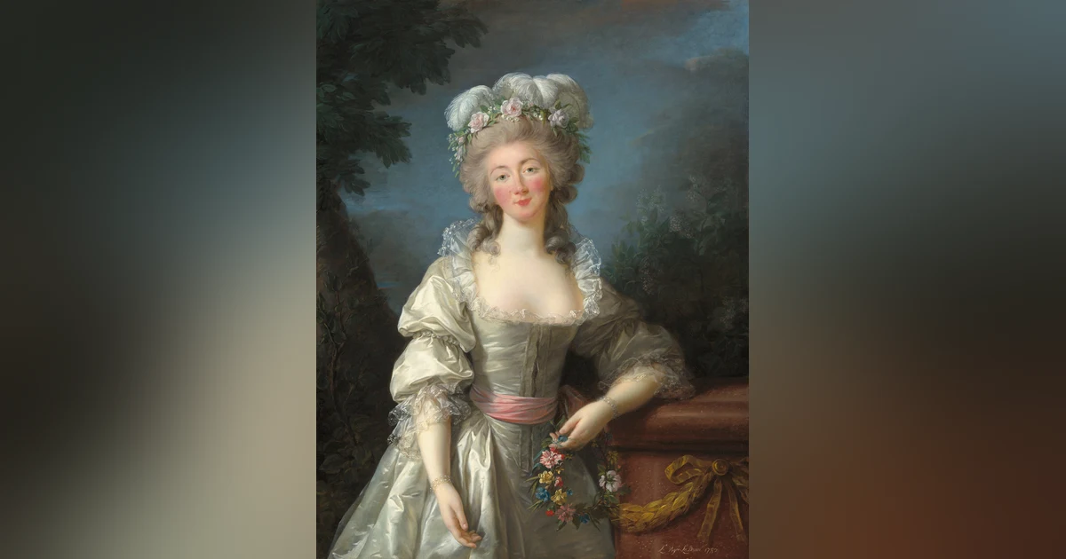 Portrait of Madame du Barry by Élisabeth Louise Vigée Le Brun