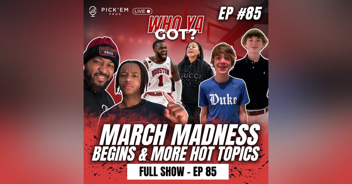 March Madness Madness 🏀 Opening Round Recap, Chiefs Chances to 3Peat & NBA 🔥