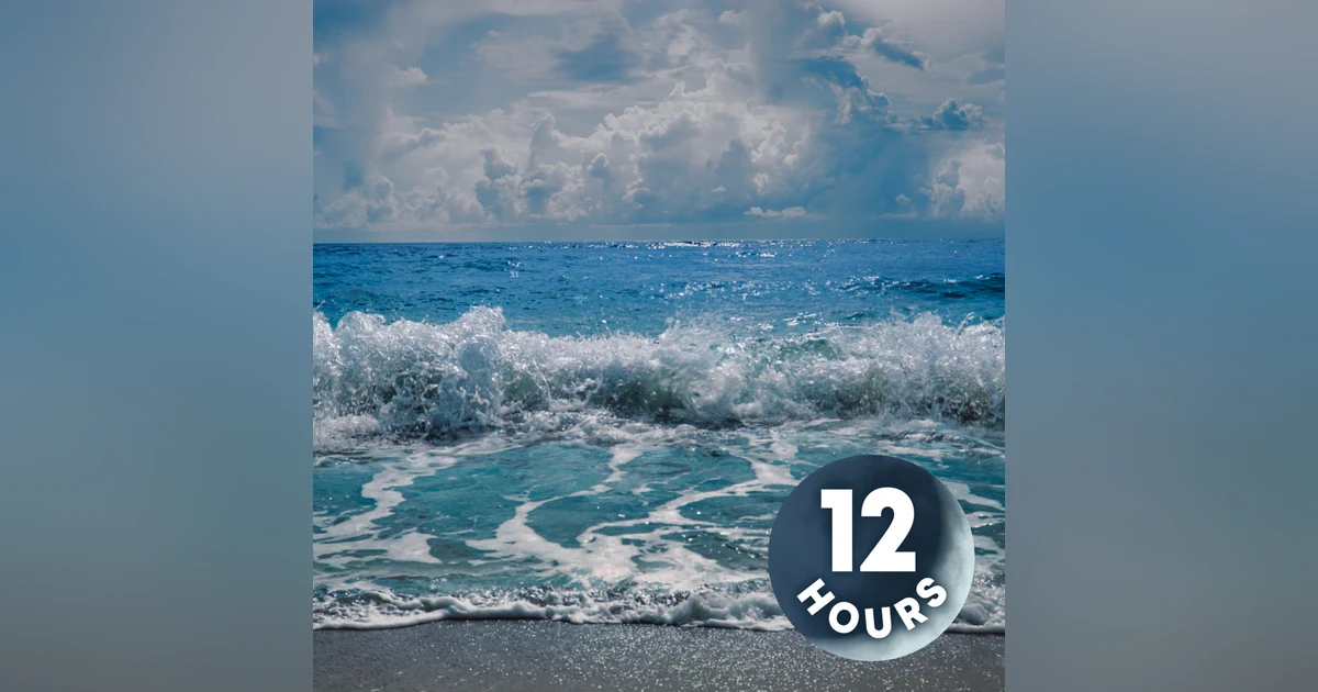 Listen to Ocean Waves for Deep Sleep 12 Hours | The Most Relaxing Ocean Sounds!