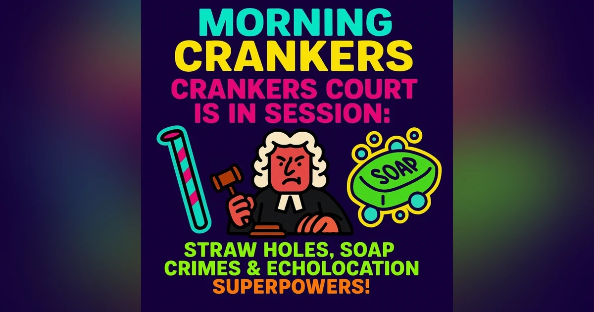Crankers Court Is in Session: Straw Holes, Soap Crimes & Echolocation Superpowers!