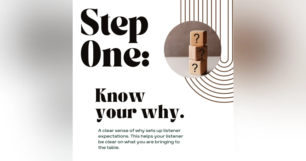 How to Start a Podcast Series: Step One: Know Your Why and Know Your Who [128]