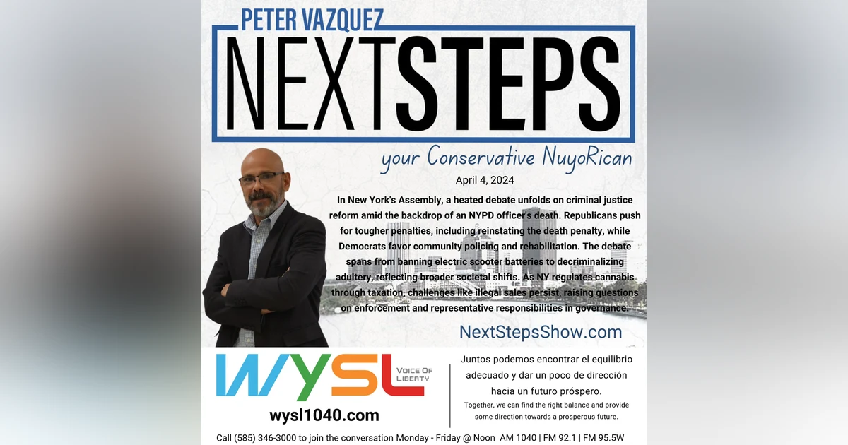 Next Steps Show with Host Peter Vazquez 4-4-24