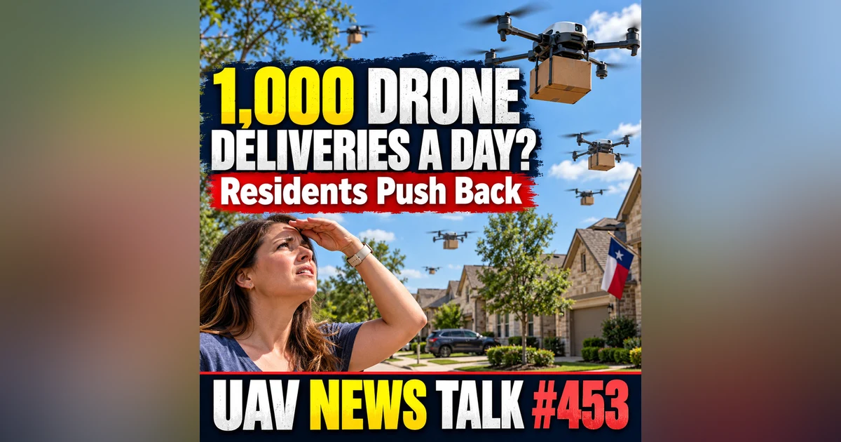 Amazon Drone Delivery Backlash, AI Drone Swarms & Prison Drone Fails