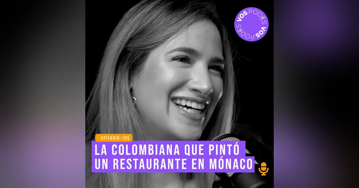 La Colombiana que pintó un restaurante en Mónaco - invitada Viviana Grondona