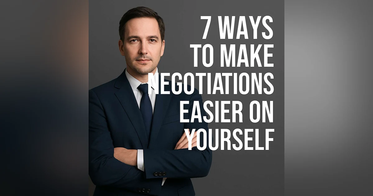 935. 7 Ways To Make Negotiations Easier.