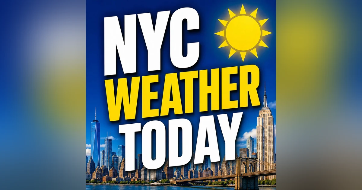 NYC Weather: Mostly clear and 81 Degrees — Monday, July 13