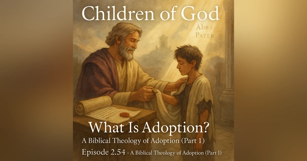 Children of God — A Biblical Theology of Adoption 1 | What Is Adoption?