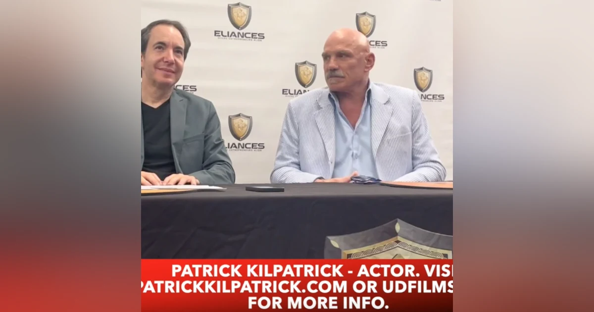GRANDtable Exclusive, Patrick Kilpatrick, actor Minority Report, author Dying For Living