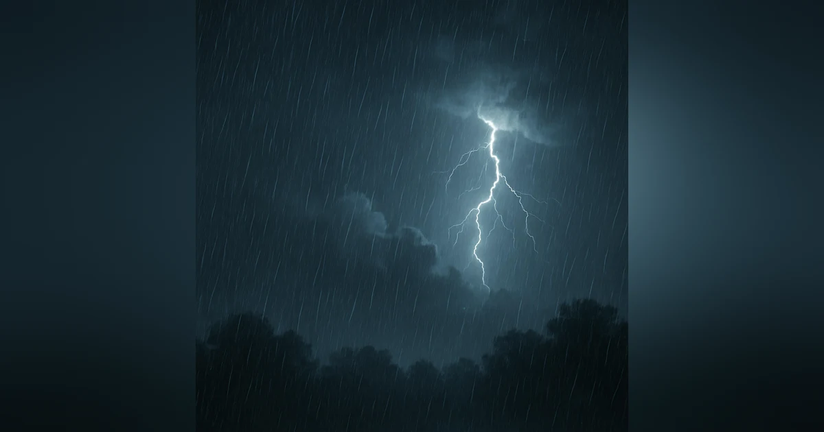 Gentle Thunder and Rain Sounds | Fall Asleep Instantly to Nature’s Calm