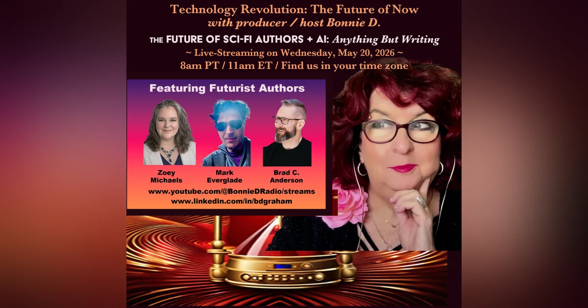 Technology Revolution: The Future of Sci-Fi & Cyberpunk Novelists + AI: Anything BUT The Writing!