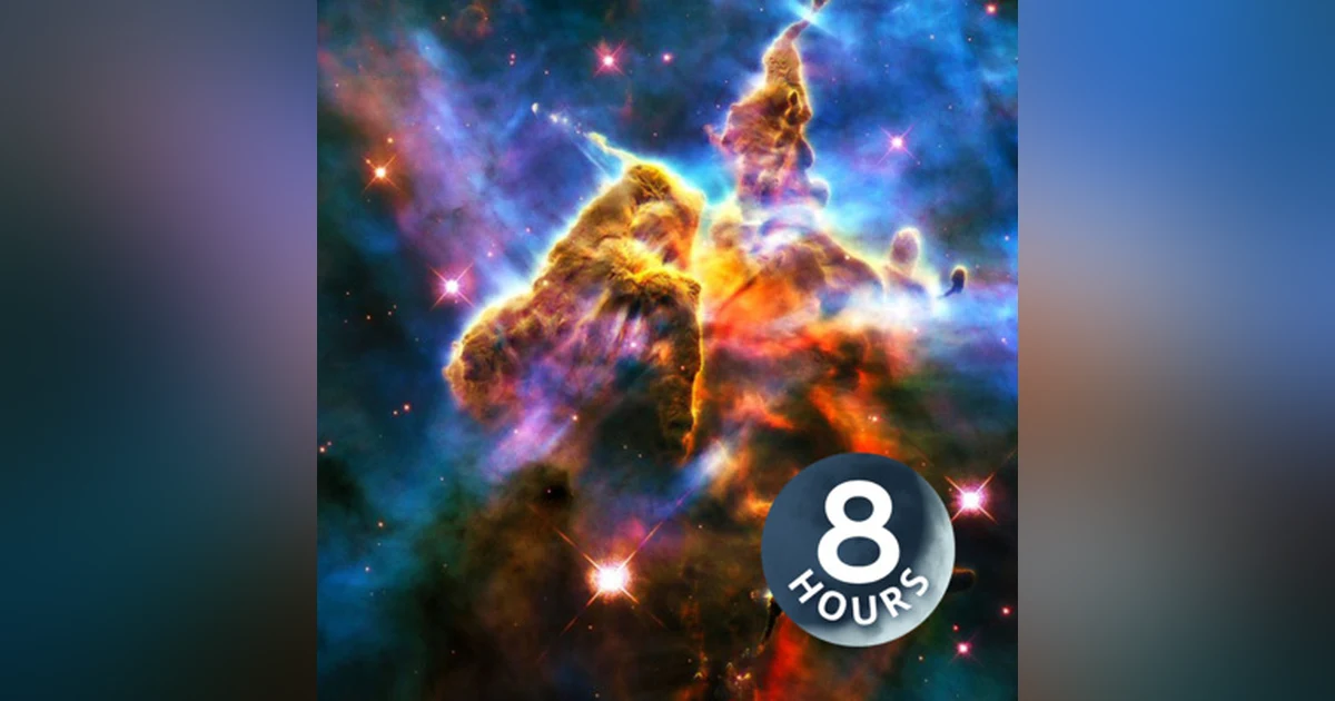 Space Odyssey 8 Hours | Deep White Noise for Focus, Power Naps or Sleep